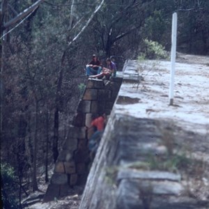 Buttress and wall 1976