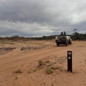 Kennedy Range Loop Road turn