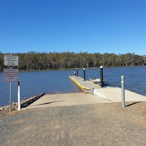 Boat ramp and jetty