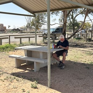 Toilet Stop and Olary Hotel