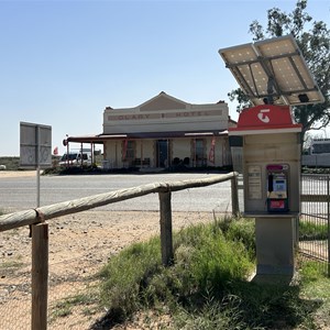 Toilet Stop and Olary Hotel