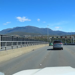 View from Tasman Bridge