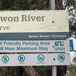 Barwon River Reserve RV Stop
