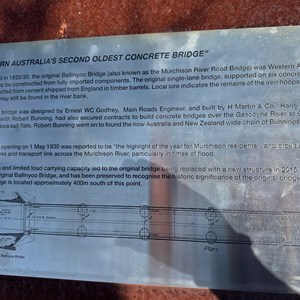 Old bridge display
