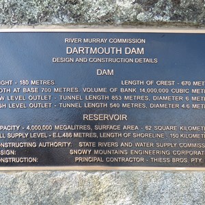 Dartmouth dam details