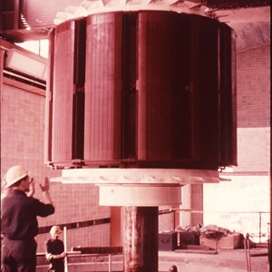 Generator rotor installation - not so safe work practices in 1966