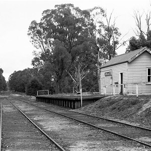 Shelley station in 1979