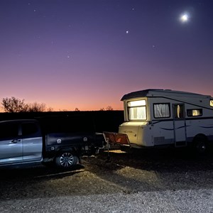 Dry creek camp sites