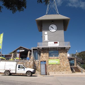 Village clock tower