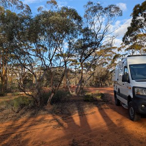 Free camp north Norseman