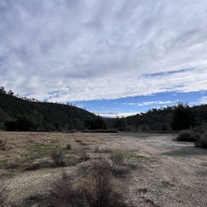 Big clearing just off the road