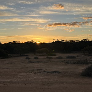 Ripper camp spot in old gravel pit