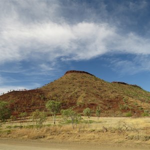 Talus slope from Mornington Rd