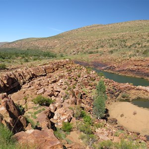Upstream of gorge