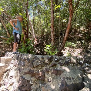 Old well and windmill