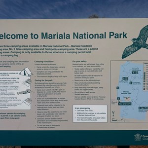 Access to No.3 Bore Campsite