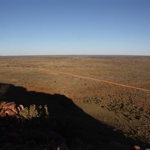 Gary Junction Road looking from Mount Webb