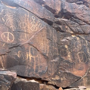 Extensive engravings