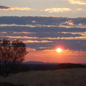 sunset near Burringurrah