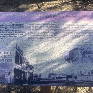 Historic Marker -  Mrs Rome’s Restaurant