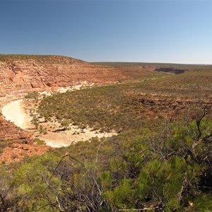 Incised meanders of Murchison River
