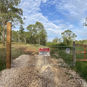 Gate - Private Property No Entry