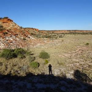 Saunders Point with Saunders Range in background 