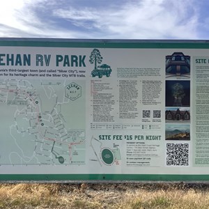 Zeehan oval and RV park