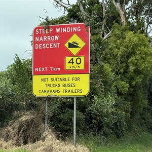 Turn around signs