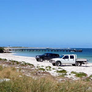 Cervantes beach is usually very easy to drive on.