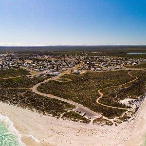 Thirsty Point aerial view by drone