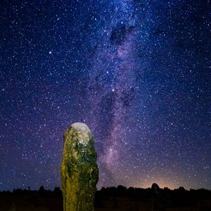 Milky Way over the Pinnacles