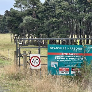 Granville Harbour Wind Farm Access - Private Access