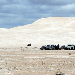 The Lancelin sand dunes are a legendary 4WD destination.