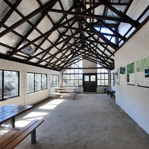 Shelter for walkers