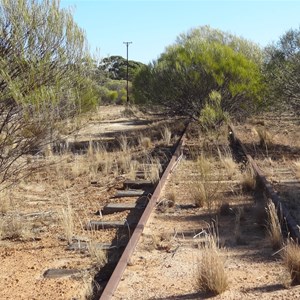 Nembudding rail siding