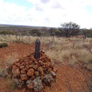 Point Sunday cairn and marker