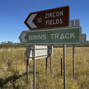 Binns Track Junction off Plenty Highway