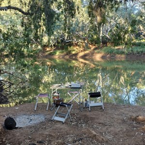 Burke River free camp