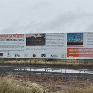 Mulga Lands Information Signboard