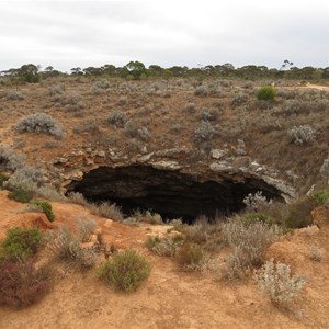 Cave entrance Sept 2018