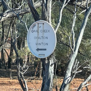 East west signed toyte opalton longreach