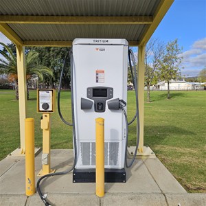 Harvey EV station