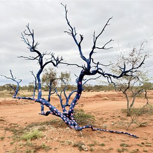 Blue tree