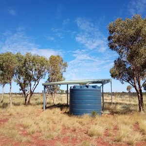 Camp - with good water tank
