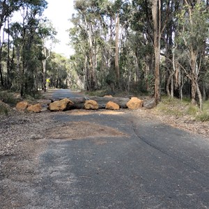 Road closed