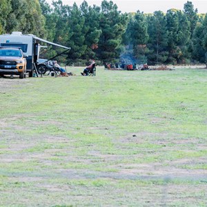 Exploring campsite and 600 acre private property