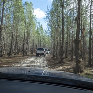 Exploring campsite and 600 acre private property