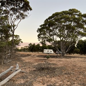 Exploring campsite and 600 acre private property