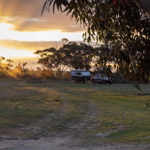 Exploring campsite and 600 acre private property
